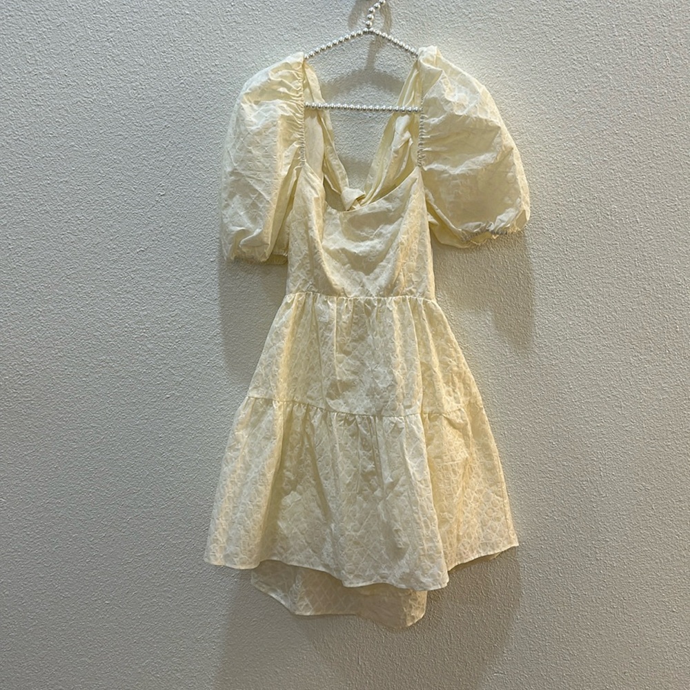NWT Bardot Lucy Puff Sleeve Mini Dress 4 - Picture 5 of 16